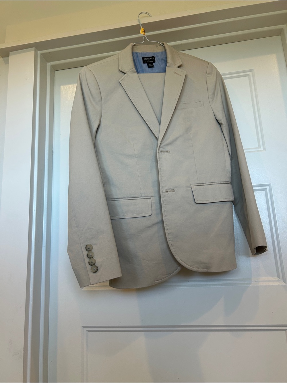 Crewcuts Boys Cream Sport Coat Blazer